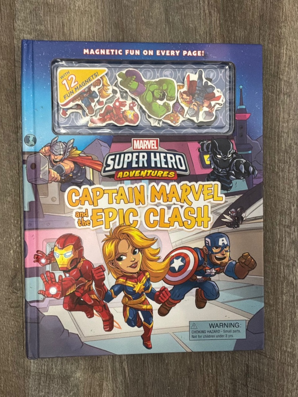 Magnetic Super Hero Book